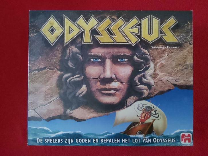 Odyssus (bordspel), Hobby en Vrije tijd, Gezelschapsspellen | Bordspellen, Zo goed als nieuw, Drie of vier spelers, Vijf spelers of meer