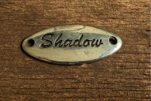 Metalen plaatje - Shadow, Motoren, Accessoires | Overige, Nieuw, Ophalen of Verzenden