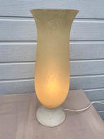 Leuke tafellamp - 40 cm hoog, Ophalen of Verzenden, Gebruikt, Glas, Minder dan 50 cm