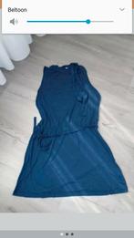 Lange blauwe top met opstaande col kan evt ook strik maken m, Kleding | Dames, Tops, Blauw, Maat 42/44 (L), Ophalen of Verzenden