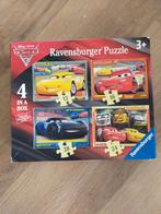 Cars Puzzels - 4 Kleine Puzzels, Ophalen of Verzenden, 10 tot 50 stukjes, Zo goed als nieuw, 2 tot 4 jaar