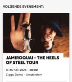 Jamiroquai ticket - 25-11-2025, Tickets en Kaartjes, Eén persoon, November