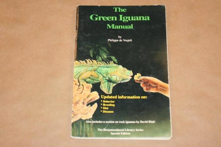 The Green Iguana Manual, Boeken, Dieren en Huisdieren, Gelezen, Ophalen of Verzenden