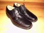 Van Beers mt. 46 zwart leren herenschoenen en leren zool, Kleding | Heren, Schoenen, Zwart, Ophalen of Verzenden, Zo goed als nieuw