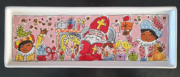 Blond Amsterdam Sinterklaas Zwarte Piet serveerschaal, Huis en Inrichting, Keuken | Servies, Nieuw, Schaal of Schalen, Blond Amsterdam