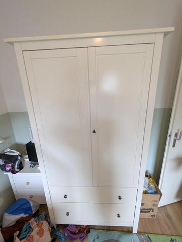 IKEA Hemnes kledingkast (wit) - Al gedemonteerd! beschikbaar voor biedingen
