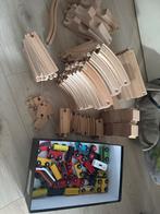 IKEA Houten Treinbaan - 140 Delen + 25 Wagons, Ophalen, Gebruikt, Jongen of Meisje