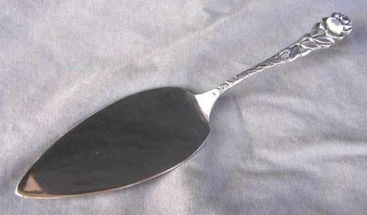 Taartschep verzilverd, Hildesheimer Rose, Justinuswerk (2877, Antiek en Kunst, Curiosa en Brocante, Ophalen