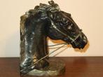 beeld paard, boekensteun paardenhoofd, gegarandeerd uniek!, Ophalen of Verzenden, Nieuw, Paard, Beeldje of Figuurtje
