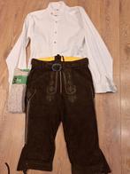 Klüber lederhose Tiroler overhemd kousen oktoberfeest, Ophalen of Verzenden, Gedragen, Maat 46 (S) of kleiner, Klüber