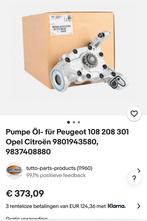 Nieuwe Oliepomp voor 1.2 puretech, peug, opel, citroen, Auto-onderdelen, Motor en Toebehoren, Ophalen of Verzenden, Nieuw, Citroën