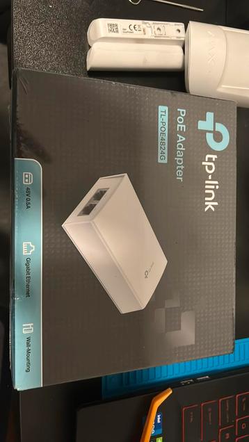 2x TP-Link TL-POE4824G PoE Adapter – Nieuw in seal beschikbaar voor biedingen