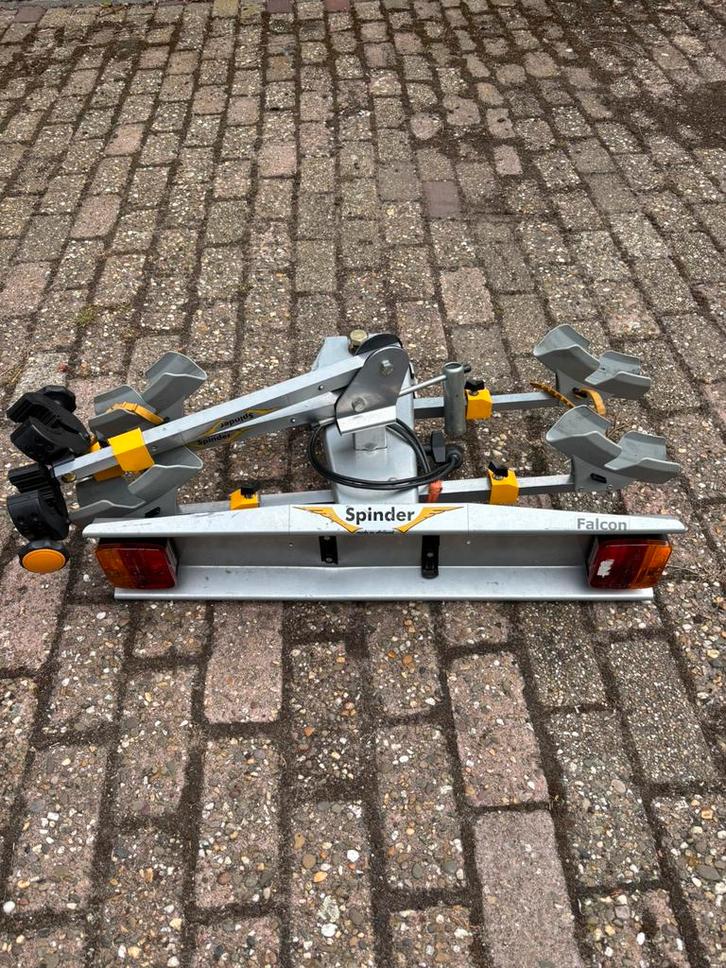Spinder Falcon fietsendrager – stevige drager voor 2 fietsen, Auto diversen, Fietsendragers, Gebruikt, Ophalen