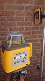 Bouwlaser compleet  te huur € 40  per dag., Ophalen, Gebruikt