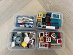 Lego: ramen, deuren, kasteelmuur, randjes, hekjes, Ophalen, Gebruikt, Losse stenen, Lego