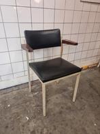 Vintage stoel Gispen Emmein jaren 60, Huis en Inrichting, Gebruikt, Ophalen of Verzenden, ,, Zwart
