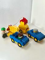 Lego Duplo    -  Voertuigen met Aanhanger Vintage SpeelSet, Kinderen en Baby's, Speelgoed | Duplo en Lego, Duplo, Gebruikt, Ophalen of Verzenden
