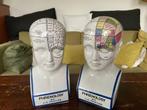 Frenologie studie hoofd buste fowler phrenology, Antiek en Kunst, Ophalen of Verzenden