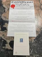 Certificaat 500/ eerstedag envelop, Postzegels en Munten, Ophalen of Verzenden, Nederland