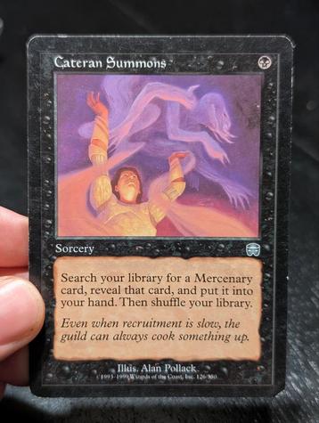 Cateran Summons - Magic: The Gathering kaart beschikbaar voor biedingen