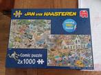 Jan van Haasteren Safari en De Storm 2x1000, Hobby en Vrije tijd, Denksport en Puzzels, Ophalen of Verzenden, 500 t/m 1500 stukjes