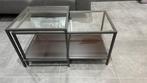 Salontafel Vittsjo ikea glazen salontafel, Huis en Inrichting, Tafels | Salontafels, 100 tot 150 cm, Zo goed als nieuw, Minder dan 50 cm