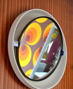 YV2614 Vintage 1970 Mid-century mirror by Allibert, Ophalen of Verzenden, Huis en Inrichting