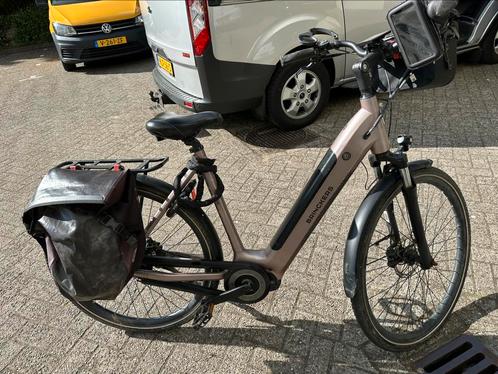 Te koop Brinckers Brisbane van 2022, Fietsen en Brommers, Elektrische fietsen, Gebruikt, Brinckers, 51 tot 55 cm, 50 km per accu of meer