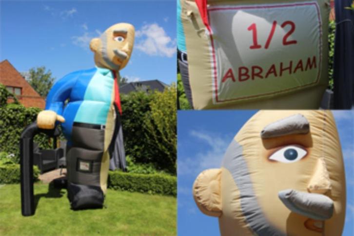 Halve Abraham en/of Sarah te huur in Rotterdam, Hobby en Vrije tijd, Feestartikelen | Verhuur, Nieuw, Abraham of Sarah, Ophalen
