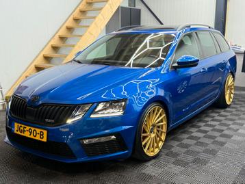 Skoda Octavia RS DSG 2017 250PK Pano Blauw beschikbaar voor biedingen