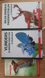 2 boeken en veldgids postcode loterij, Boeken, Ophalen of Verzenden, Nieuw, Overige diersoorten