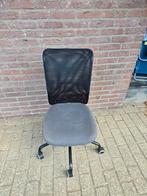 Gebruikte bureaustoel met mesh rugleuning, Gebruikt, Ophalen of Verzenden, Grijs, Bureaustoel