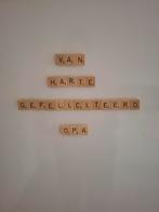 Scrabble letters met magneet, Ophalen of Verzenden