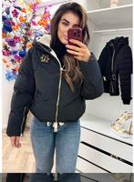 Josh V Puffer Jacket, Ophalen of Verzenden, Zo goed als nieuw, Maat 38/40 (M), Zwart