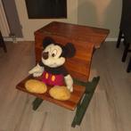 Nederlands schoolbankje, lessenaartje met gietijzer, Antiek en Kunst, Ophalen