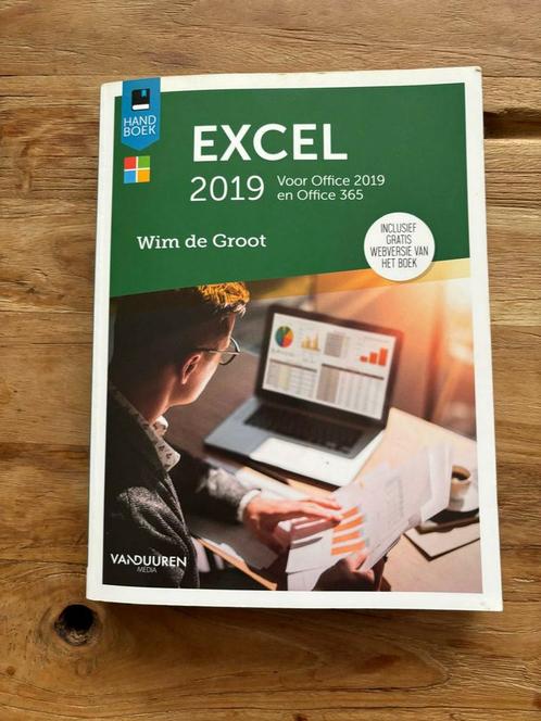 Wim de Groot - Handboek Excel 2019, Boeken, Informatica en Computer, Zo goed als nieuw, Ophalen of Verzenden