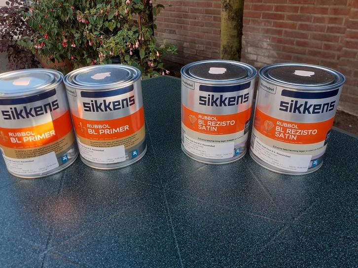 sikkens primer en aflak voor binnen, Doe-het-zelf en Verbouw, Verf, Beits en Lak, Nieuw, Roze, Ophalen of Verzenden