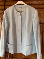 Voorjaars jasje, lichtblauw linnen-look , merk Marcona mt 48, Ophalen, Blauw, Maat 46/48 (XL) of groter, Jasje