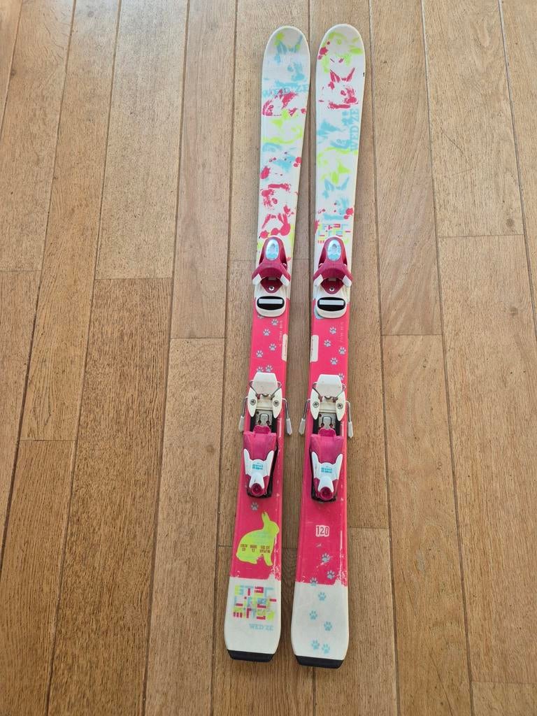Wedze Kinderski's 120cm - Perfect voor beginners!, Gebruikt, 100 tot 140 cm, Carve, Skiën