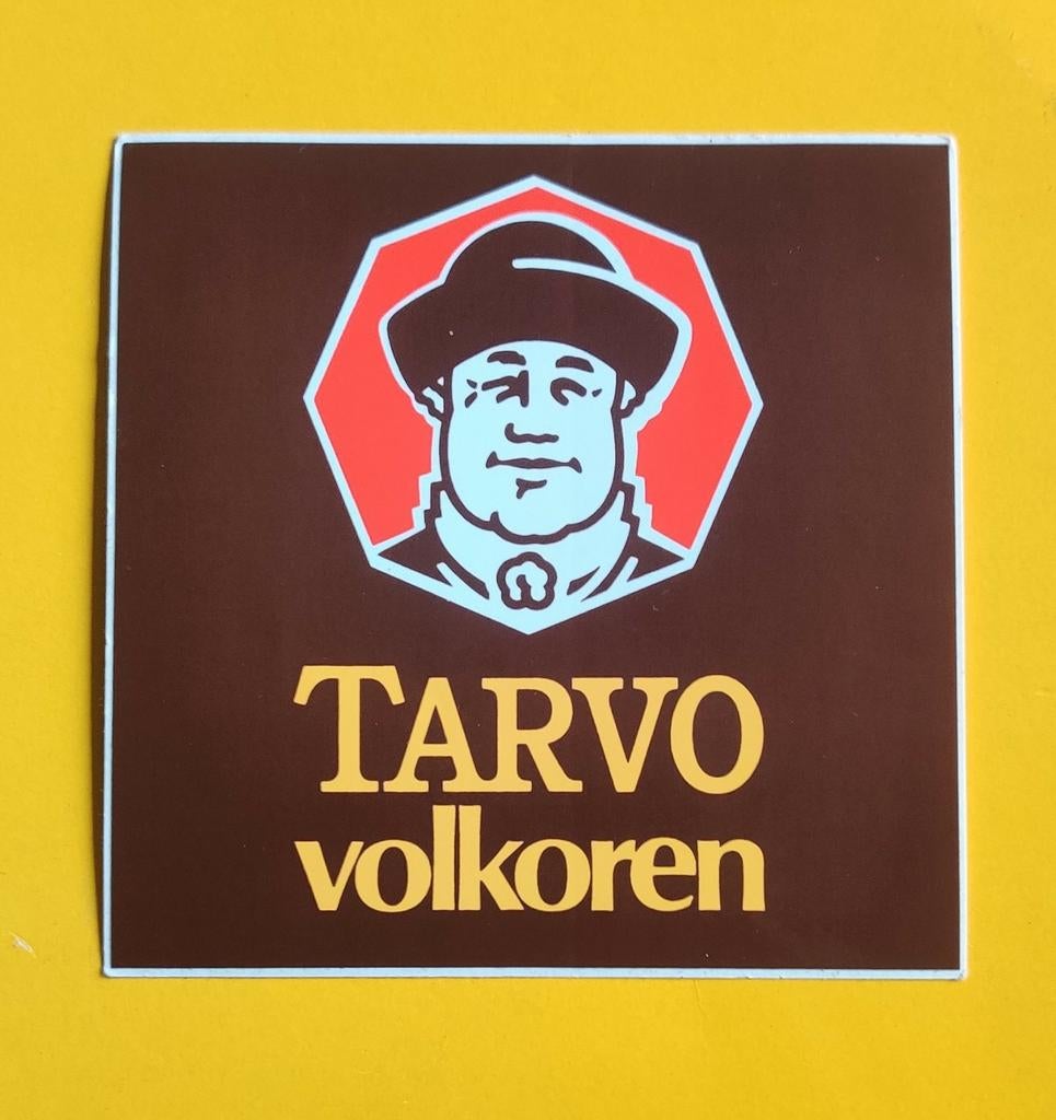 Tarvo volkoren brood vintage sticker, Ophalen of Verzenden, Zo goed als nieuw