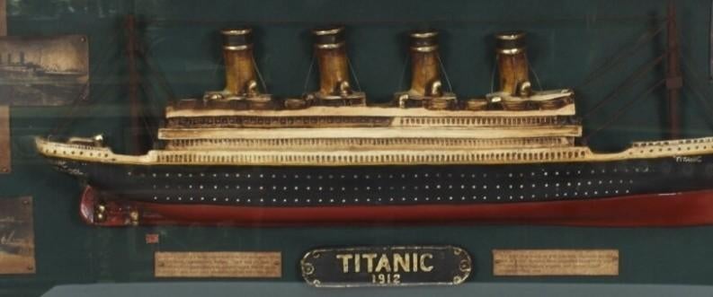 Titanic Diorama - Uniek Kunstwerk, Verzamelen, Ophalen of Verzenden, Zo goed als nieuw