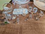 Kristallen beeldjes. Sommige van swarovski., Antiek en Kunst, Ophalen of Verzenden