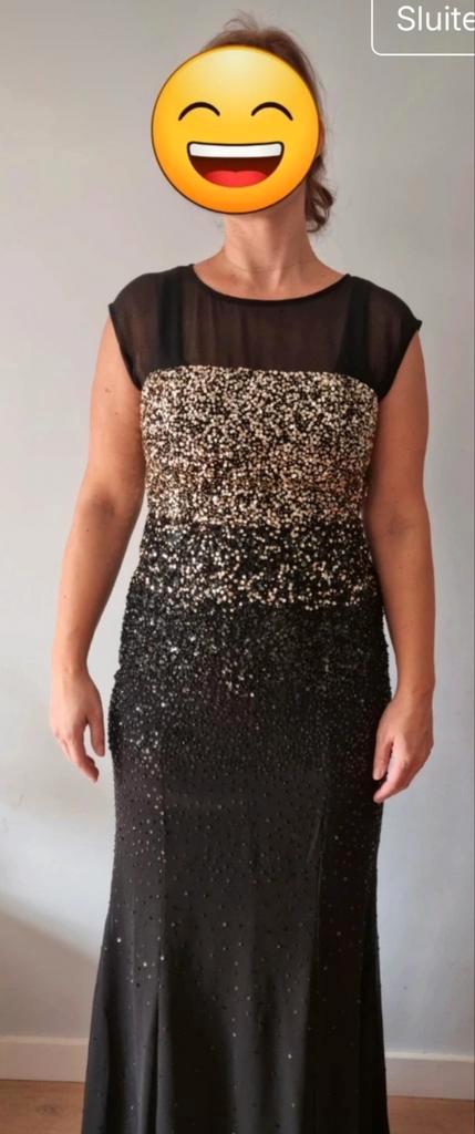 Elegante avondjurk van Mango, Kleding | Dames, Jurken, Nieuw, Maat 38/40 (M), Zwart, Onder de knie, Ophalen of Verzenden