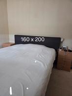 Boxspring 160x200, Huis en Inrichting, Slaapkamer | Complete slaapkamers, Ophalen, Gebruikt, Tweepersoons