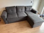 JYSK VEJLBY Hoekbank met slaapfunctie & opbergruimte, Huis en Inrichting, Ophalen, Zo goed als nieuw, Stof