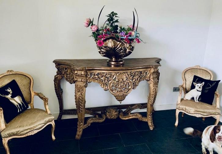 Prachtige Queen Ann Dressoir Antiek, Antiek en Kunst, Antiek | Meubels | Tafels, Ophalen