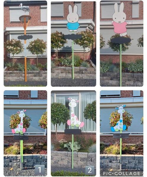 Te huur geboorte borden, Kinderen en Baby's, Kraamcadeaus en Geboorteborden, Zo goed als nieuw, Ophalen