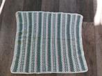 Gehaakt dekentje 68x62, Ophalen of Verzenden, Zo goed als nieuw, 100 cm of meer, Deken