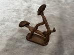 Bronzen Afrikaans Ashanti beeldje erotisch getint, Antiek en Kunst, Ophalen of Verzenden