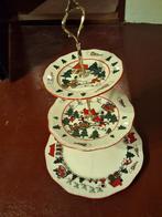 Kerstservies Mason Wedgwood, 3 laags etagère, kerst, Ophalen of Verzenden, Zo goed als nieuw, Porselein, Wedgwood
